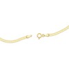 Pompeii3 14k Yellow Gold 2.15MM Herringbone Necklace Women's 18" Chain - 3 of 4