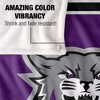 Weber State University Primary Logo Stripes Silky Touch Blanket White 50x60 - 4 of 4