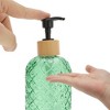 Unique Bargains Durable Cylinder Argyle Soap Dispenser 1 Pc - 3 of 4