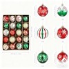 COZONY 20-Piece 2.36-Inch Shatterproof Christmas Ornament Ball Set - 2 of 4