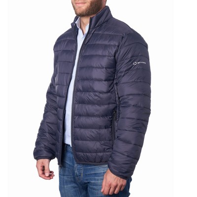 Мужские куртки Alpine Swiss Niko Men’s Puffer Jacket | Warm Down Alternative Insulated Coat | Packable, Water-Resistant & Windproof Winter Outerwear with Zipper — фото 4