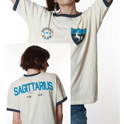 Women's Zodiac Ringer Tee - Girl Dangerous