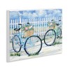 Stupell Industries Bicycles at Beach Fence Wall Plaque Art - 2 of 4