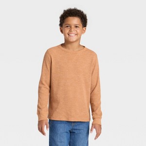 Boys' Long Sleeve Thermal Shirt - Cat & Jack™ - 1 of 3