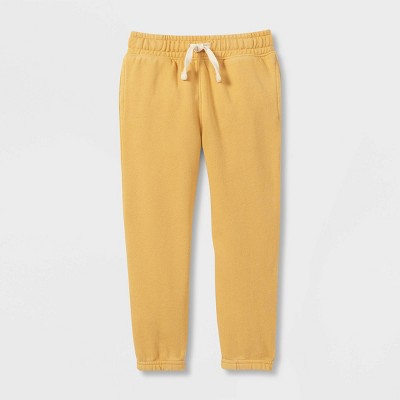 Toddler Solid Jogger Pants - Cat & Jack™ Yellow