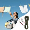 Unique Bargains Outdoor Double Hook Braided Clothesline 1 Pc - 2 of 4