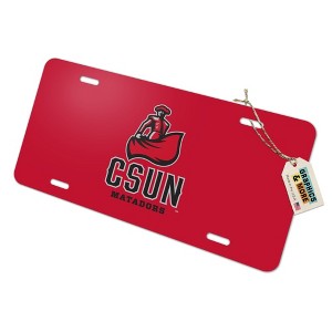 Cal State Northridge Primary Logo Novelty Metal Vanity Tag License Plate - 1 of 4