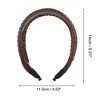 Unique Bargains Women's Fashion Braided Wide Headbands 1 Pc - 3 of 4
