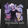 Girls' - Disney - Poor Unfortunate Soul Fitted Short Sleeve Graphic T-Shirt - 2 of 4