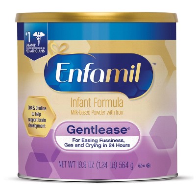 Enfamil Gentlease Milk-Based  Infant Formula with Iron Powder - 19.9oz