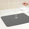 REGALWOVEN Large Diatomaceous Stone Dish Drying Quick Dry Coffee Mat for Kitchen Counter Dishes Cups and Utensils - 3 of 4