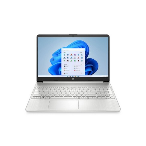 HP 15.6" FHD Laptop - Intel Core i5 - 8GB RAM - 256GB SSD Flash Storage - Windows 11 Home in S Mode - Silver (15-dy2075tg) - image 1 of 4
