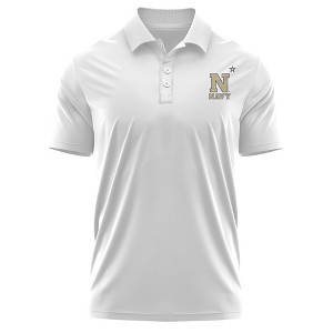Men's United States Naval Academy Adult Polo Left Chest Collegiate Logo - 1 of 4