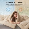 Bedsure | All Season Comforter Duvet Insert Quilted Down Alternative Comforters - 4 of 4