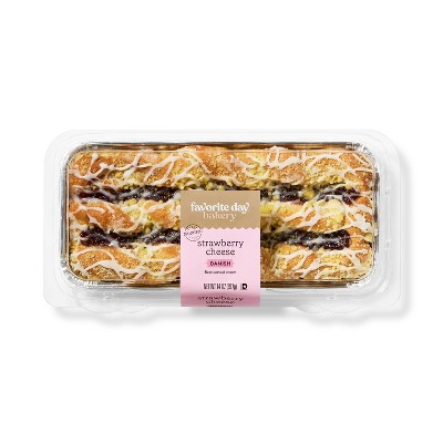 Strawberry Cheese Danish - 14oz - Favorite Day™