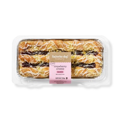 Strawberry Cheese Danish - 14oz - Favorite Day™ : Target