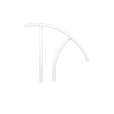 Saftron TRTD 130-W High Impact Marine Grade Aluminum Triton Grab Rail, White