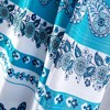 RT Designers Collection Pelham Park Charity 14 Pieces Bath Set 70"x72" Teal - 3 of 4