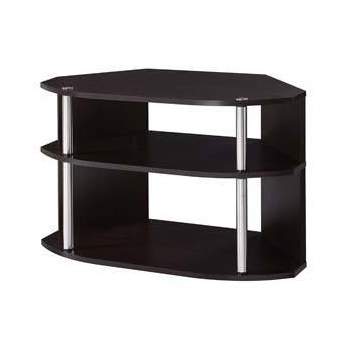 Designs2Go Swivel 3 Tier TV Stand for TVs up to 32" - Breighton Home