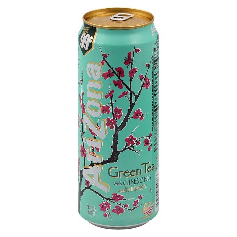 caffeine in arizona green tea