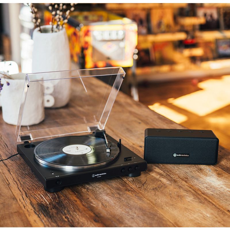 Audio-Technica AT-LP60XSPBT Fully Automatic Wireless Turntable and Bluetooth Speaker System, 2 of 16