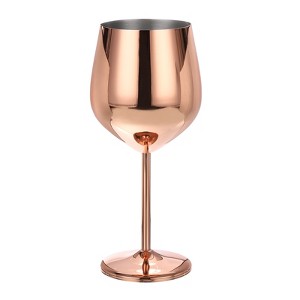 Unique Bargains Stainless Steel Wedding Party Shatterproof Reusable Cocktail Mugs - 1 of 4