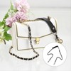 Unique Bargains Metal Corrosion-Resistant PU Leather Purse Flat Chain Strap - 4 of 4