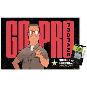 Trends International King of the Hill (2025) - Hank Go Pro, Propane Unframed Wall Poster Prints - 1 of 4