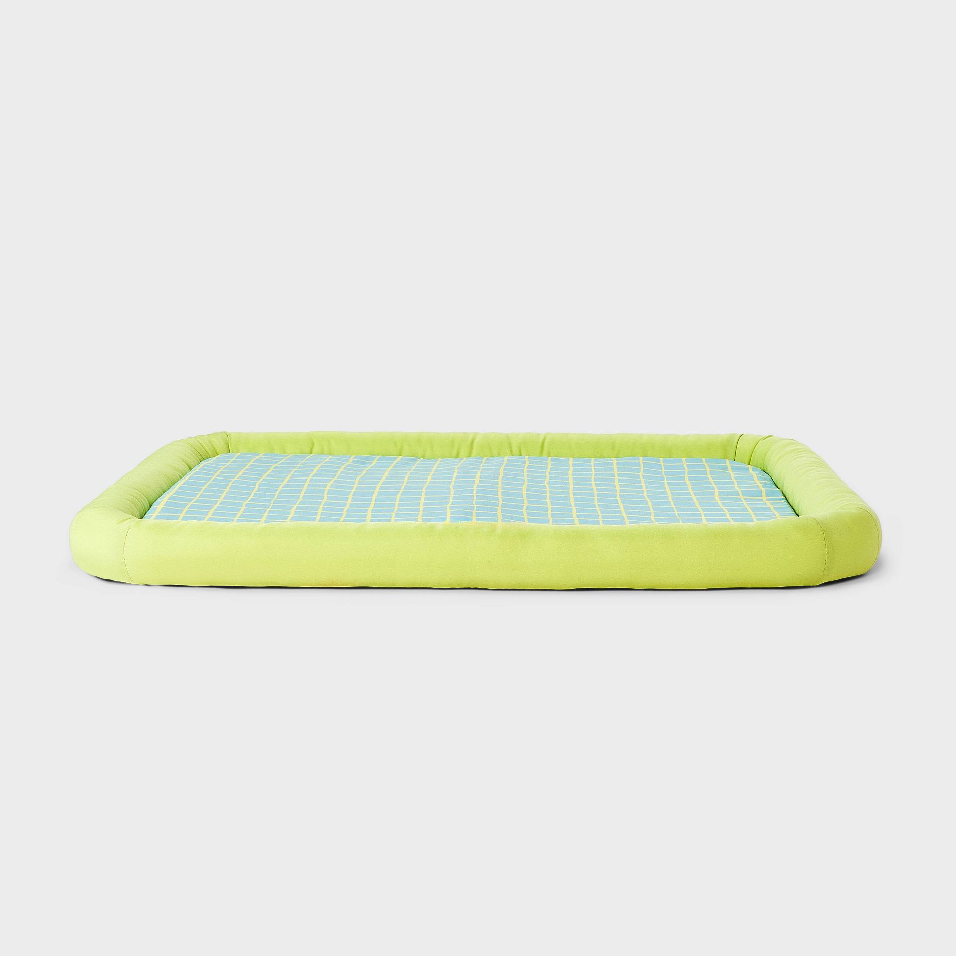 Cooling Mats Dog Bolster Bed - Boots & Barkley™ - Green - S/M