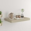 vidaXL Floating Wall Shelf Oak 15.7"x9.1"x1.5" MDF - 2 of 4
