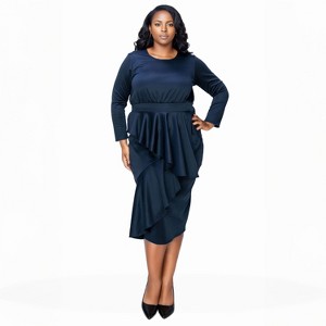 L I V D Women's Alexandra Ruffled Bodycon Dress - 1 of 3