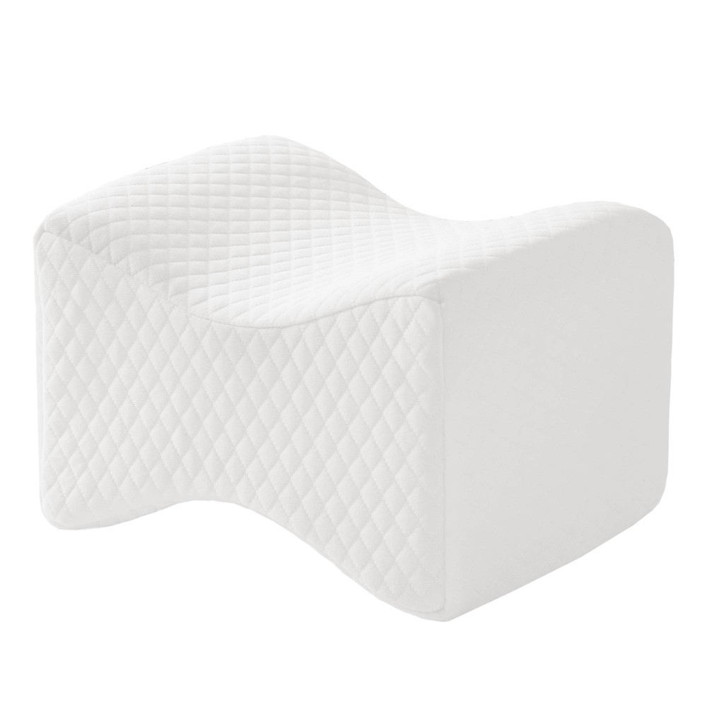 Medium Memory Foam Knee Pillow: Orthopedic Support for Back Pain Relief, Universal Sleeper Pillow, OEKO-TEX Certified