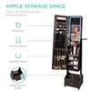 Best Choice Products Full Length LED Mirrored Jewelry Storage Organizer Cabinet w/ Interior & Exterior Lights - 4 of 4