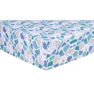 Trend Lab Fitted Crib Sheet - Terrazzo