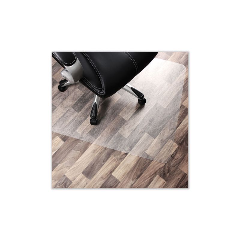 Floortex Cleartex Unomat Anti-Slip Chair Mat for Hard Floors/Flat Pile Carpets, 60 x 48, Clear, 3 of 8