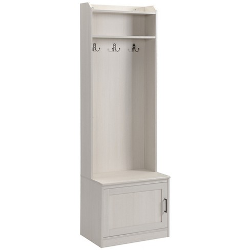 Free Shipping on Modern Entryway White Shoe Storage Narrow Shoe