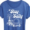 Women's - Instant Message - Stay Salty Short Sleeve Graphic T-Shirt - 2 of 4