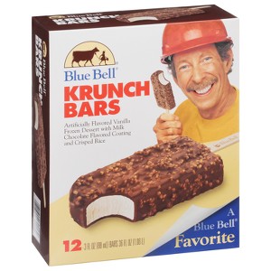 Blue Bell Frozen Krunch Bars - 36oz/12ct - 1 of 4