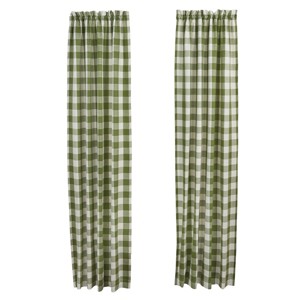 Park Designs Buffalo Check Panels 84" - 1 of 4