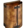 Possini Euro Design Possini Euro Julian 8 1/4" High Rustic Bronze Metal Wall Sconce - 2 of 4