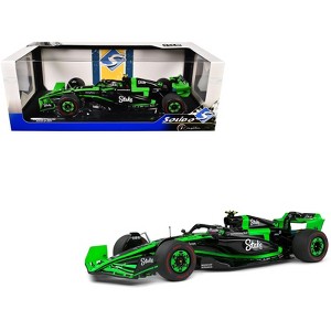 Kick Sauber C44 #24 Zhou Guanyu "Kick Sauber F1 Team" "Bahrain GP" (2024) "Competition" Series 1/18 Diecast Model Car by Solido - 1 of 4