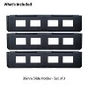 Magnasonic Long Tray Slide Film Holder for 35mm Compatible Film Scanners, Holds 4 Slides, Easy to Use - Set of 3 - Black - 2 of 4