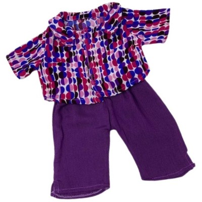 Doll Clothes Superstore 18 Inch Doll Clothes Geometric Print Shirt - Capri Pants Fit 18 Inch Dolls