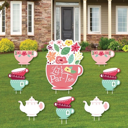 tea party backdrops