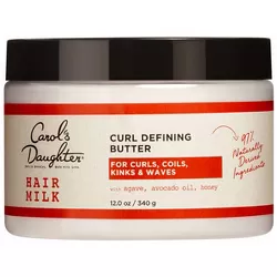 Carol's Daughter Hair Milk Nourishing and Conditioning Curl Defining Butter - 12 oz