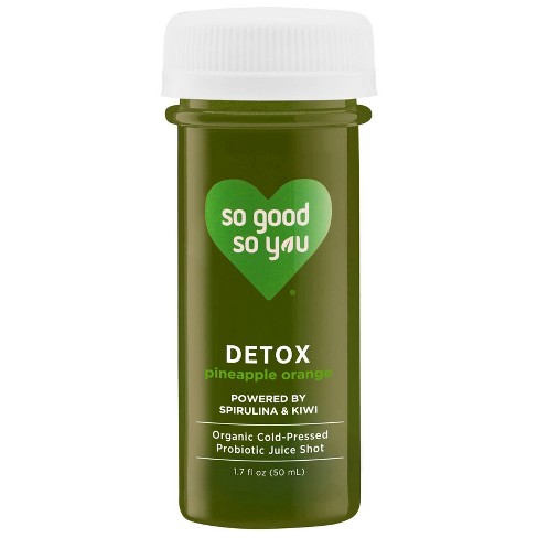 So Good So You Detox Pineapple Orange Organic Probiotic Shot - 1.7 fl oz - image 1 of 4