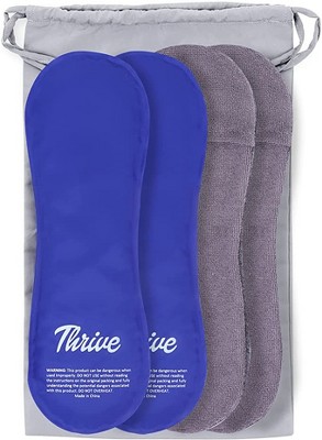 Thrive 2 Pack Reusable Perineal Ice Packs Hemorrhoids And