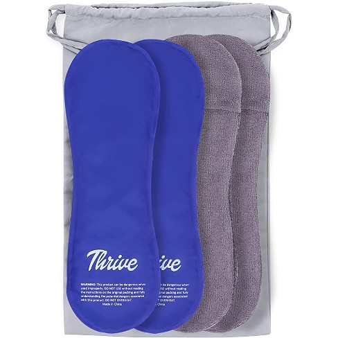 28x9x0.8cm White Ice Packs Perineal Cold Pack Postpartum Absorbent  Postpartum Perineal Ice Pad For W