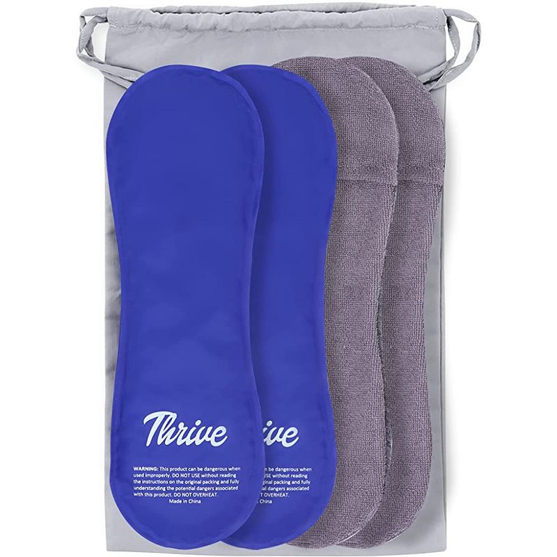 Thrive 2 Pack Reusable Perineal Ice Packs Hemorrhoids and Postpartum Discomfort, 1 of 5