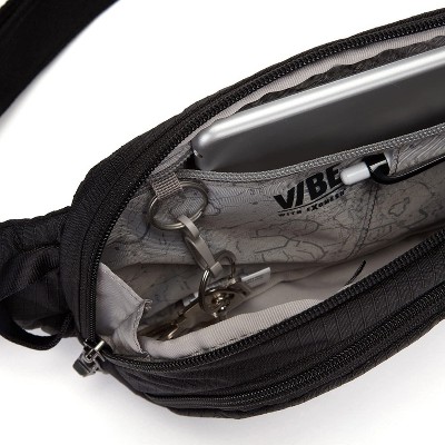 Pacsafe Vibe 150 Sling Pack, Jet Black — фото 5